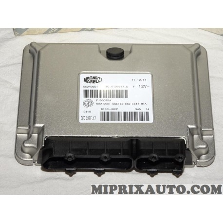 Centrale injection ECU boitier electronique Fiat Alfa Romeo Lancia original OEM 55249501 pour fiat 500 0.9 900CC tech B sans eur