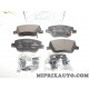 Jeux 4 plaquettes de frein Fiat Alfa Romeo Lancia original OEM 77367628