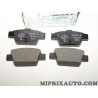Jeux 4 plaquettes de frein arriere Fiat Alfa Romeo Lancia original OEM 71770014
