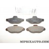 Jeux 4 plaquettes de frein Fiat Alfa Romeo Lancia original OEM 71738134
