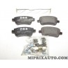 Jeux 4 plaquettes de frein Fiat Alfa Romeo Lancia original OEM 77364168
