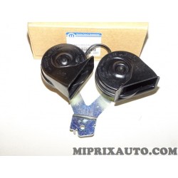 Double klaxon avertisseur sonore Mopar Jeep Dodge Chrysler Mercedes original OEM 68277942AA 