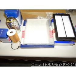 Lot filtres huile + carburant + air + habitacle 263202A500 + 28113C8000 + 971332H001 + 31922C8900 Hyundai Kia original OEM 25N2A