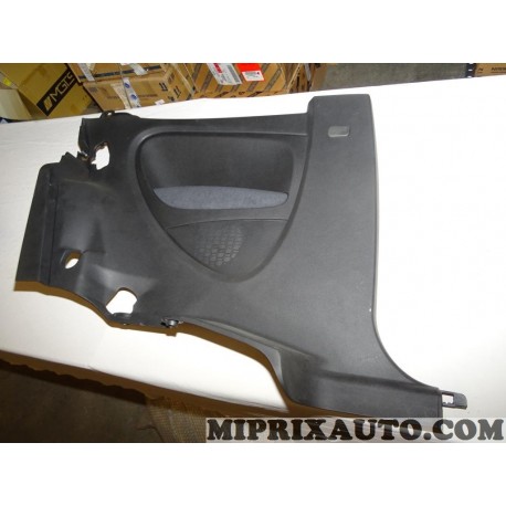 Garniture panneau compartiment coffre arriere gauche gris anthracite Fiat Alfa Romeo Lancia original OEM 735485062 pour fiat gra