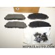 Jeux 4 plaquettes de frein avant Mopar Jeep Dodge Chrysler original OEM 68383243AA