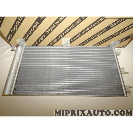 Radiateur condenseur climatisation Fiat Alfa Romeo Lancia original OEM 51960726 pour fiat panda 2 II de 2003 à 2012 