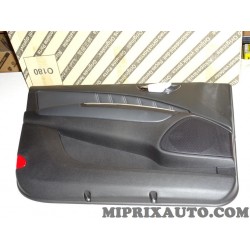 Panneau de porte avant gauche cuir noir Fiat Alfa Romeo Lancia original OEM 735477951 pour lancia delta 3 III de 2008 à 2014 