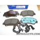 Jeux 4 plaquettes de frein Hyundai Kia original OEM 58101C8A00