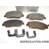 Jeux 4 plaquettes de frein Hyundai Kia original OEM S581012BA10