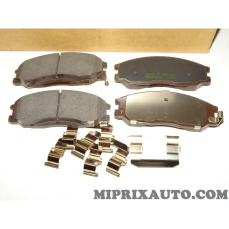 Jeux 4 plaquettes de frein Hyundai Kia original OEM S5810126A30