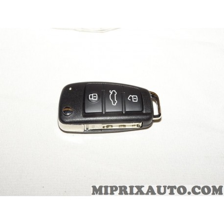 Télécommande coque clé ouverture fermeture (déjà taillé, juste pour récupérer boitier) Volkswagen Audi Skoda Seat original OEM 8