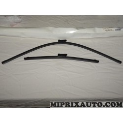Paire balais essuie glace souple Volkswagen Audi Skoda Seat original OEM 7N1998002 
