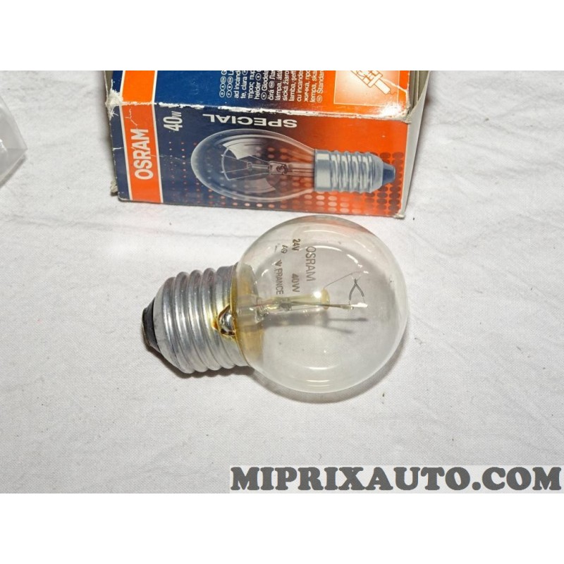 Lot De 5 Ampoules 24V 40W E27 - Ampoules Claires Neuves, Parfaites Pour éclairage Spécifique