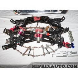 Paire chaines neige pneu Maggigroup original OEM CATRAKN215 215 OCCASION sans reclamation pour pneu roue 205/80/14 215/75/14 275