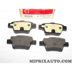 Jeux 4 plaquettes de frein Motrio Renault Dacia original OEM 8671019171 pour peugeot 207 