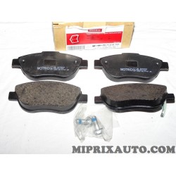 Jeux 4 plaquettes de frein Motrio Renault Dacia original OEM 8671019123 pour opel corsa D 