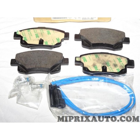 Jeux 4 plaquettes de frein Motrio Renault Dacia original OEM 8660003862 pour ford transit 