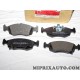Jeux 4 plaquettes de frein Motrio Renault Dacia original OEM 8660003670 pour fiat panda 3 III