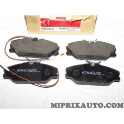 Jeux 4 plaquettes de frein Motrio Renault Dacia original OEM 8671016175 pour renault laguna megane 