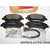 Jeux 4 plaquettes de frein Motrio Renault Dacia original OEM 8660003672 pour ford transit