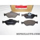 Jeux 4 plaquettes de frein Motrio Renault Dacia original OEM 8671016733 pour ford fiesta 4 IV fusion ka puma 
