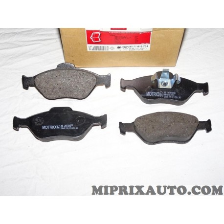 Jeux 4 plaquettes de frein Motrio Renault Dacia original OEM 8671016733 pour ford fiesta 4 IV fusion ka puma 