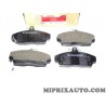 Jeux 4 plaquettes de frein Motrio Renault Dacia original OEM 8671016507 pour honda civic concerto MG ZR ZS