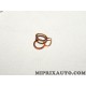 Double joint durite tuyau lubrification turbo Volkswagen Audi Skoda Seat original OEM 07Z145117A