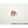 Double joint durite tuyau lubrification turbo Volkswagen Audi Skoda Seat original OEM 07Z145117A
