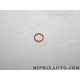 Joint cuivre durite tuyau huile lubrification turbo Volkswagen Audi Skoda Seat original OEM N0138123