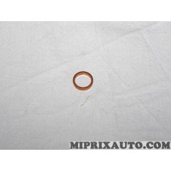 Joint cuivre durite tuyau huile lubrification turbo Volkswagen Audi Skoda Seat original OEM N0138123 
