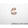 Double joint cuivre tuyau huile lubrification turbo Volkswagen Audi Skoda Seat original OEM 07Z145117A