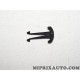 Agrafe attache fixation grille radiateur condenseur climatisation Volkswagen Audi Skoda Seat original OEM 3D0867646