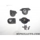 Kit reparation pattes fixation phare projecteur Volkswagen Audi Skoda Seat original OEM 5C7998226 