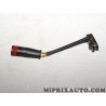 Contacteur temoin usure plaquettes de frein Volkswagen Audi Skoda Seat original OEM 2E0906206C