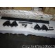 Paire barres de toit acier avec système verrouillage Volkswagen Audi Skoda Seat original OEM LAT410001 pour skoda fabia de 2000