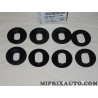 Kit attaches bouton fixation tapis de sol Volkswagen Audi Skoda Seat original OEM 3D0898501BB41