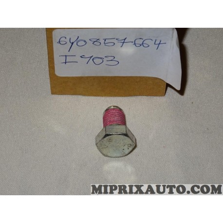 Vis fixation bloc attache ceinture Volkswagen Audi Skoda Seat original OEM 6Y0857664 