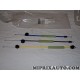Kit 3 cables tringlerie commande ventilation chauffage Renault Dacia original OEM 7701209634
