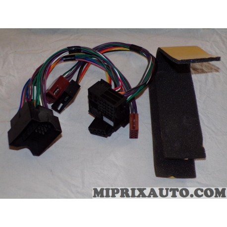 Faisceau branchement poste radio autoradio Renault Dacia original OEM 8201528998 