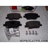 Jeux 4 plaquettes de frein Ferodo Renault Dacia original OEM FDB4688