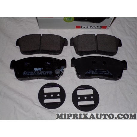 Jeux 4 plaquettes de frein Ferodo Renault Dacia original OEM FDB1532 