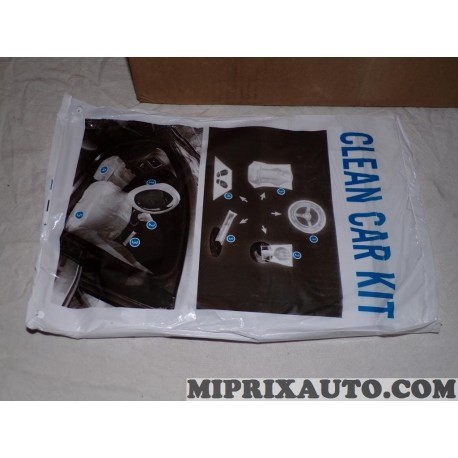 Lot 10 kits 5 protections interieur pour entretien volant pommeau vitesse siege sol levier frein à main Ixtar Renault Dacia orig
