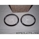 Paire contours chrome phare antibrouillard Renault Dacia original OEM 261527502R