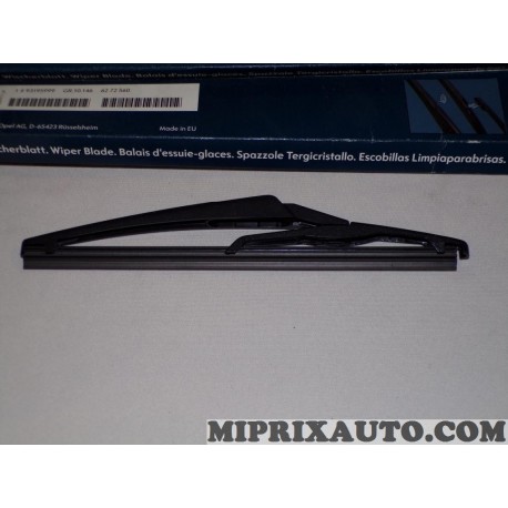 Balais essuie glace arriere Opel Chevrolet original OEM 93195999 6272560 