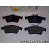 Jeux 4 plaquettes de frein Opel Chevrolet original OEM 93192623 1605200