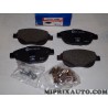 Jeux 4 plaquettes de frein ATE Opel Chevrolet original OEM 603966 13.0460-3966.2