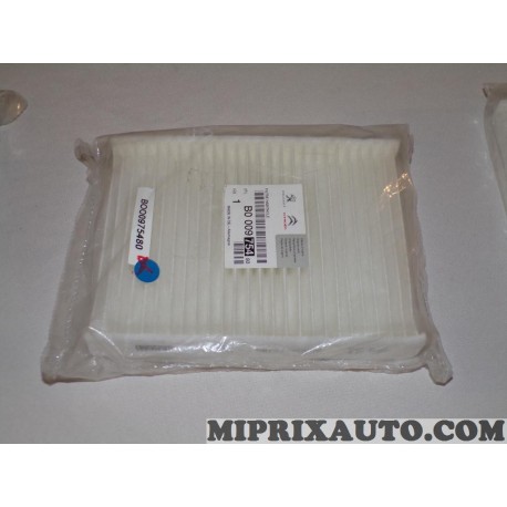 Filtre habitacle interieur Citroen Peugeot original OEM B000975480 