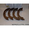 Jeux 4 machoires de frein Opel Chevrolet original OEM 96626083