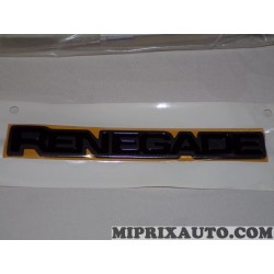 Logo motif embleme badge ecusson monogramme Renegade Jeep Dodge Chrysler original OEM 68318659AA 52049533 